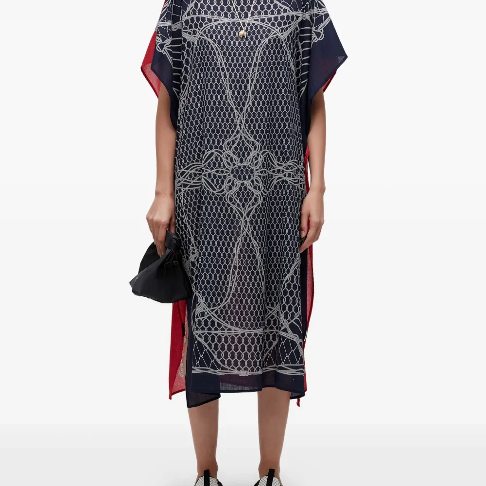 Платье с принтом