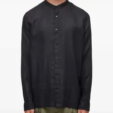 Льняная рубашка с вышивкой