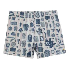 Плавки-шорты с принтом