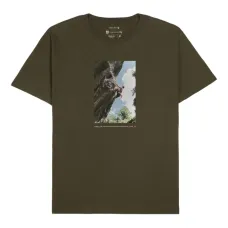 Футболка с принтом гор