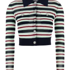 кардиган в полоску