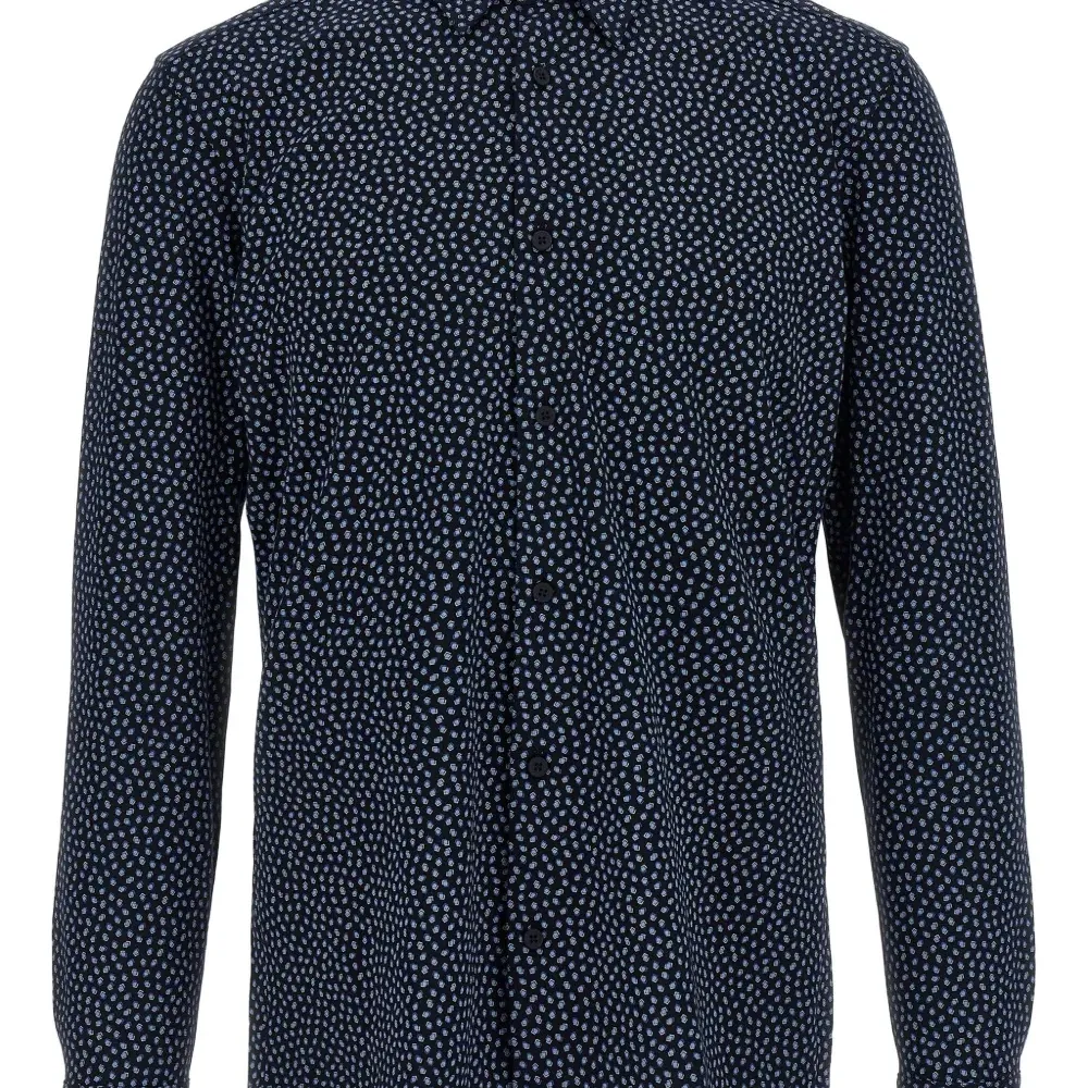 рубашка с принтом