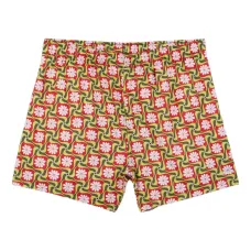 Шорты с цветочным принтом