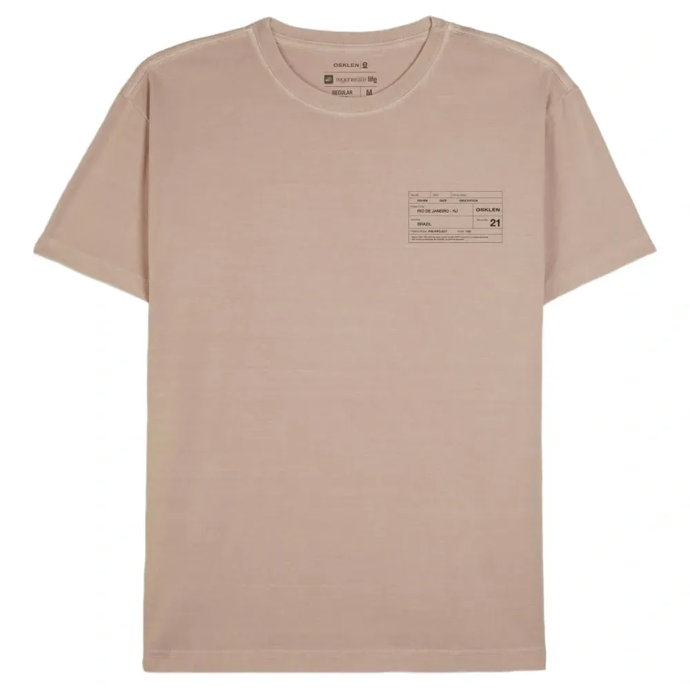 Футболка с круглым вырезом