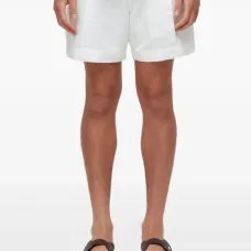 Фактурные шорты Flow со складками