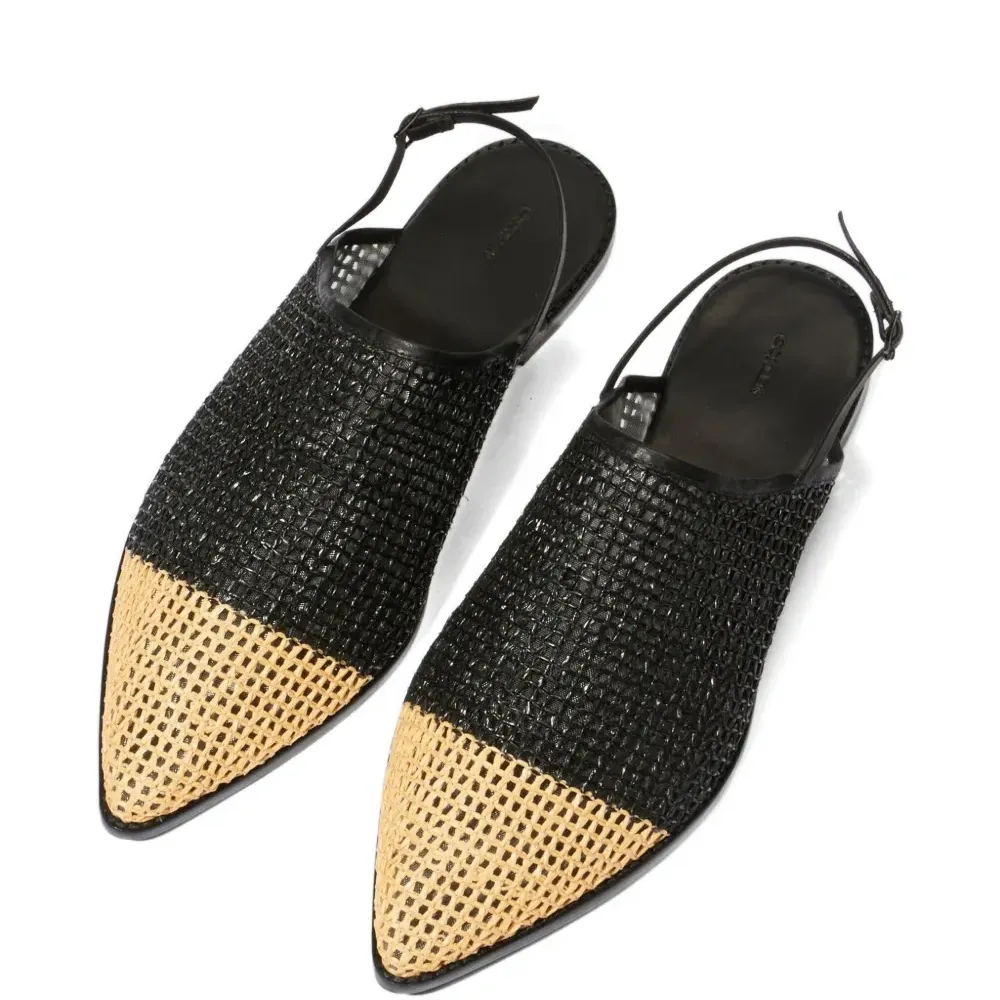 Туфли Babouche с ремешком на пятке