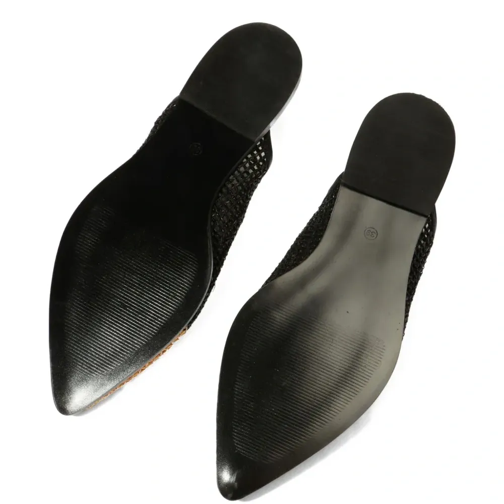 Туфли Babouche с ремешком на пятке