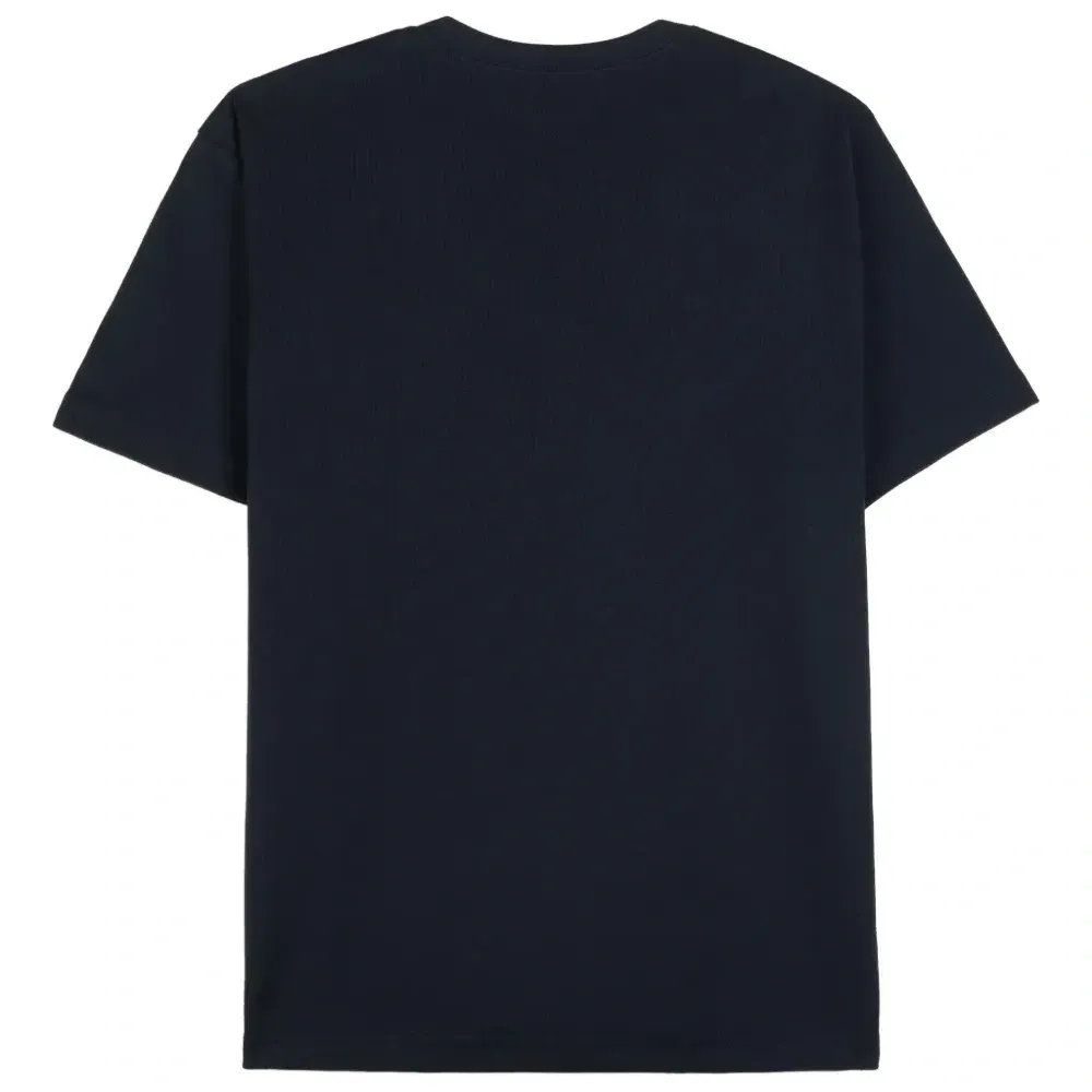 Футболка с отделкой в полоску