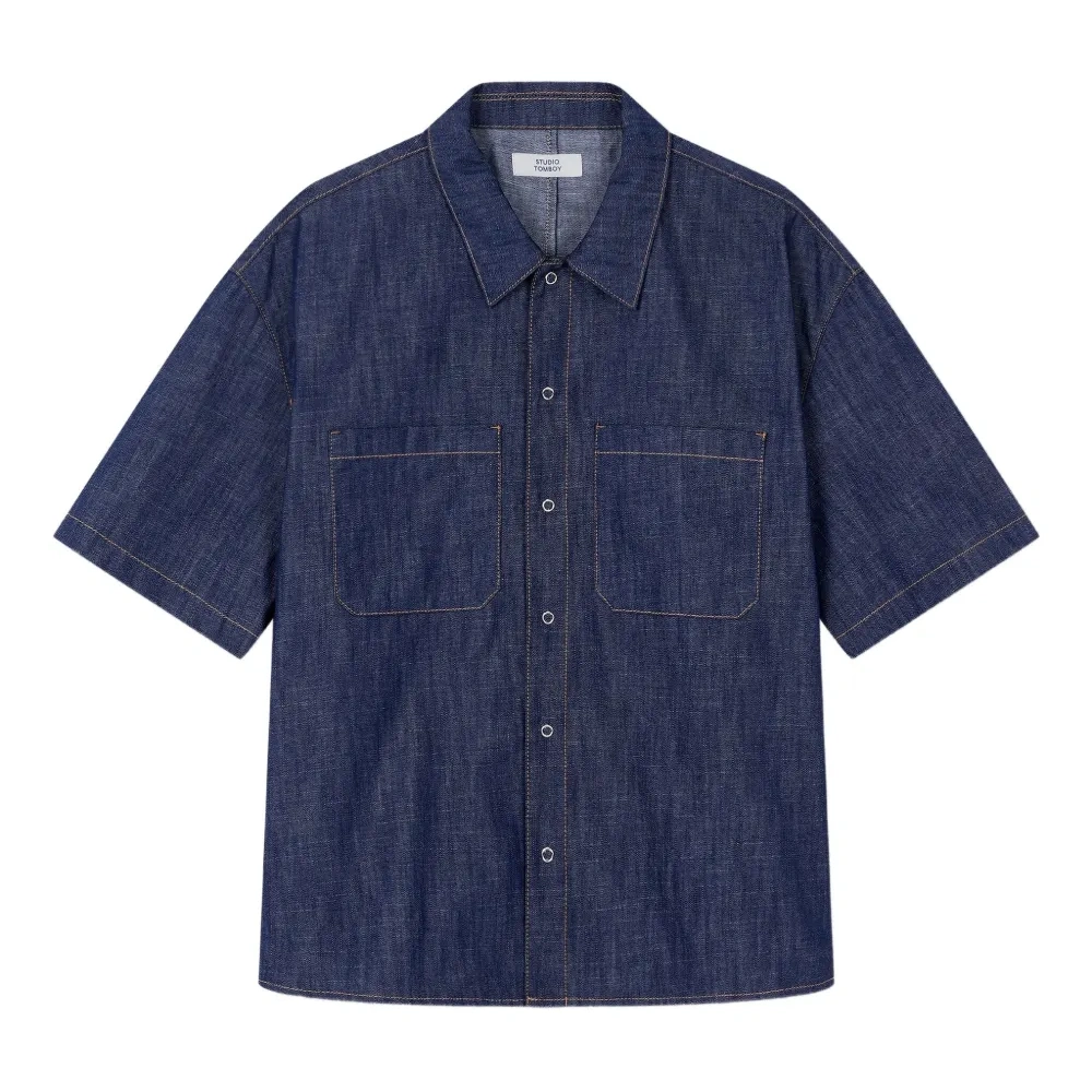 Джинсовая рубашка