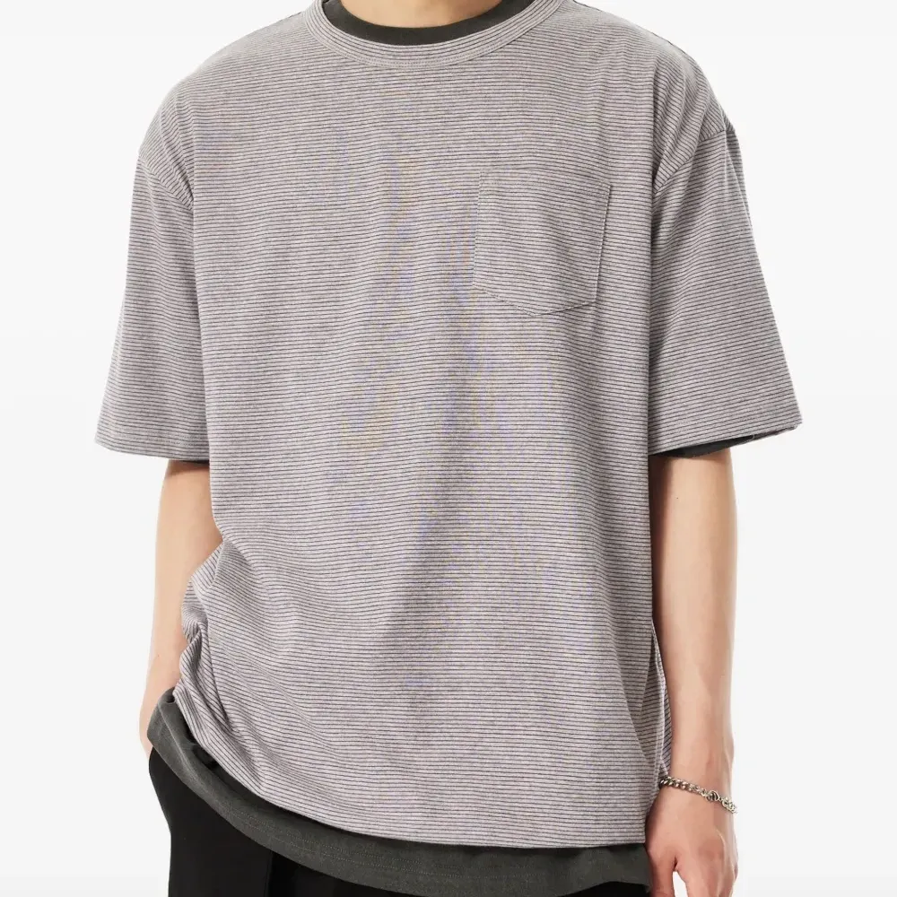 футболка с кулиской и карманом