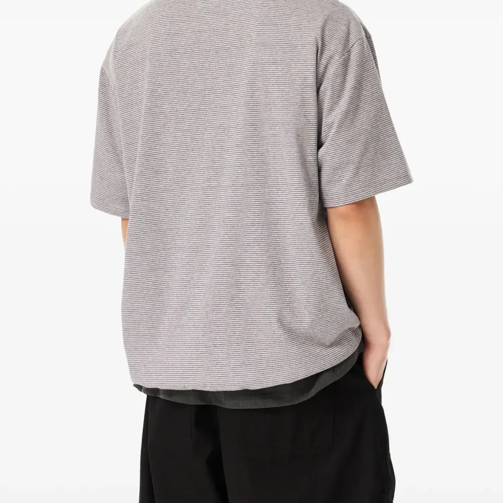 футболка с кулиской и карманом