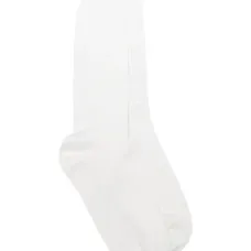 Носки с отделкой в рубчик