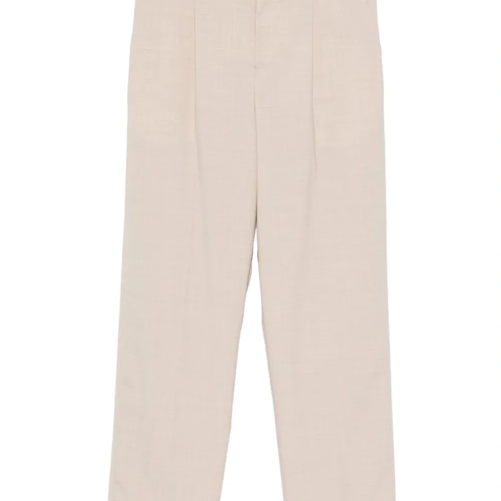 Брюки со складками