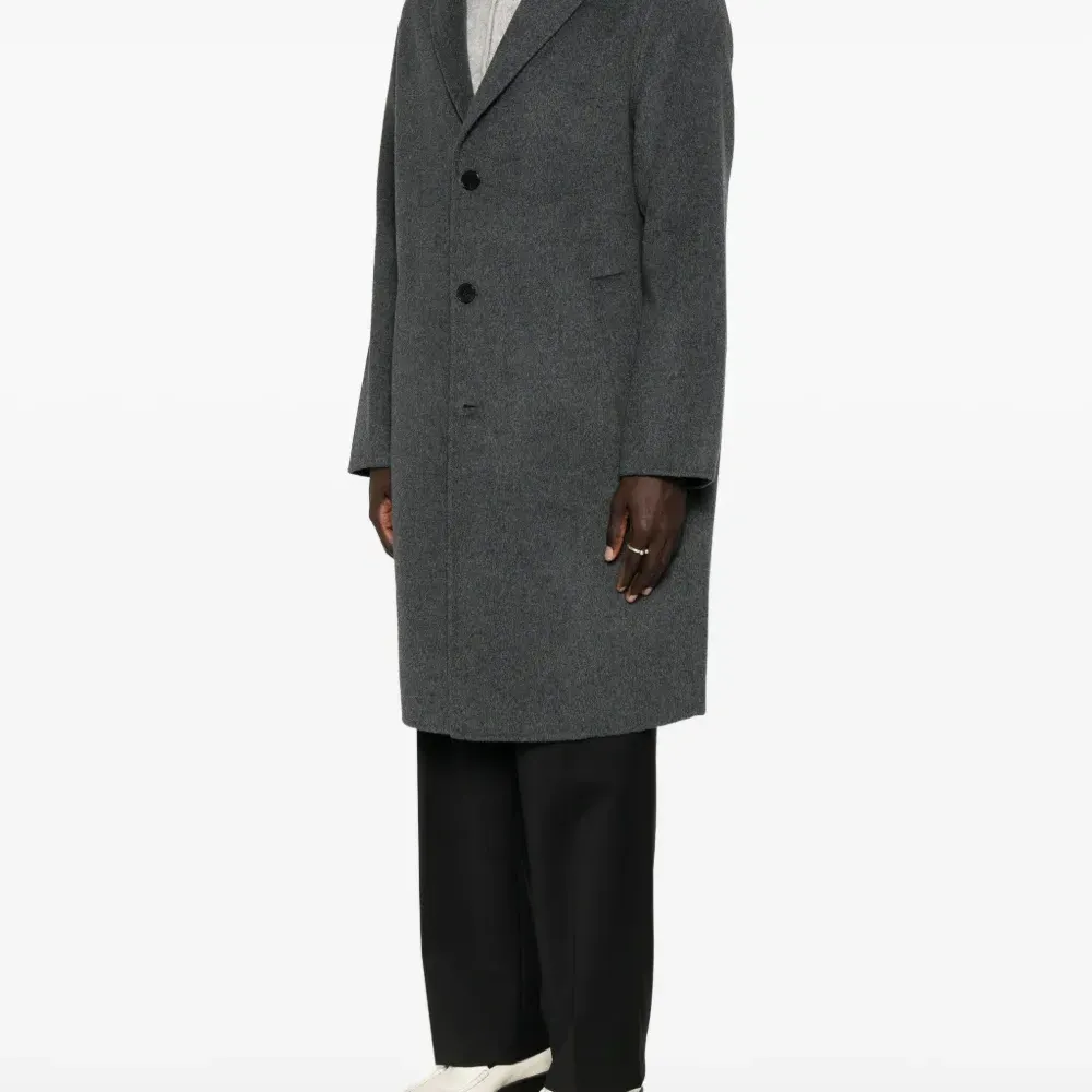 Однобортное пальто