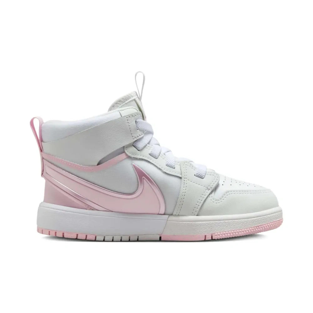 кроссовки Air Jordan 1 Retro Mid RM White/Fire Red/Pink Foam
