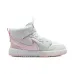 кроссовки Air Jordan 1 Retro Mid RM White/Fire Red/Pink Foam кроссовки Air Jordan 1 Retro Mid RM White/Fire Red/Pink Foam