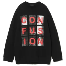 Хлопковый свитшот с графическим принтом