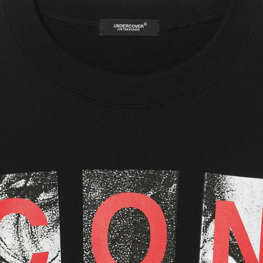 Хлопковый свитшот с графическим принтом