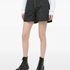 Стеганые шорты на молнии