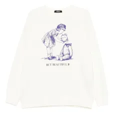 Толстовка с графичным принтом