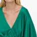 Блузка со сборками и V-образным вырезом