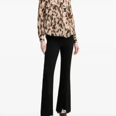 Рубашка с леопардовым принтом