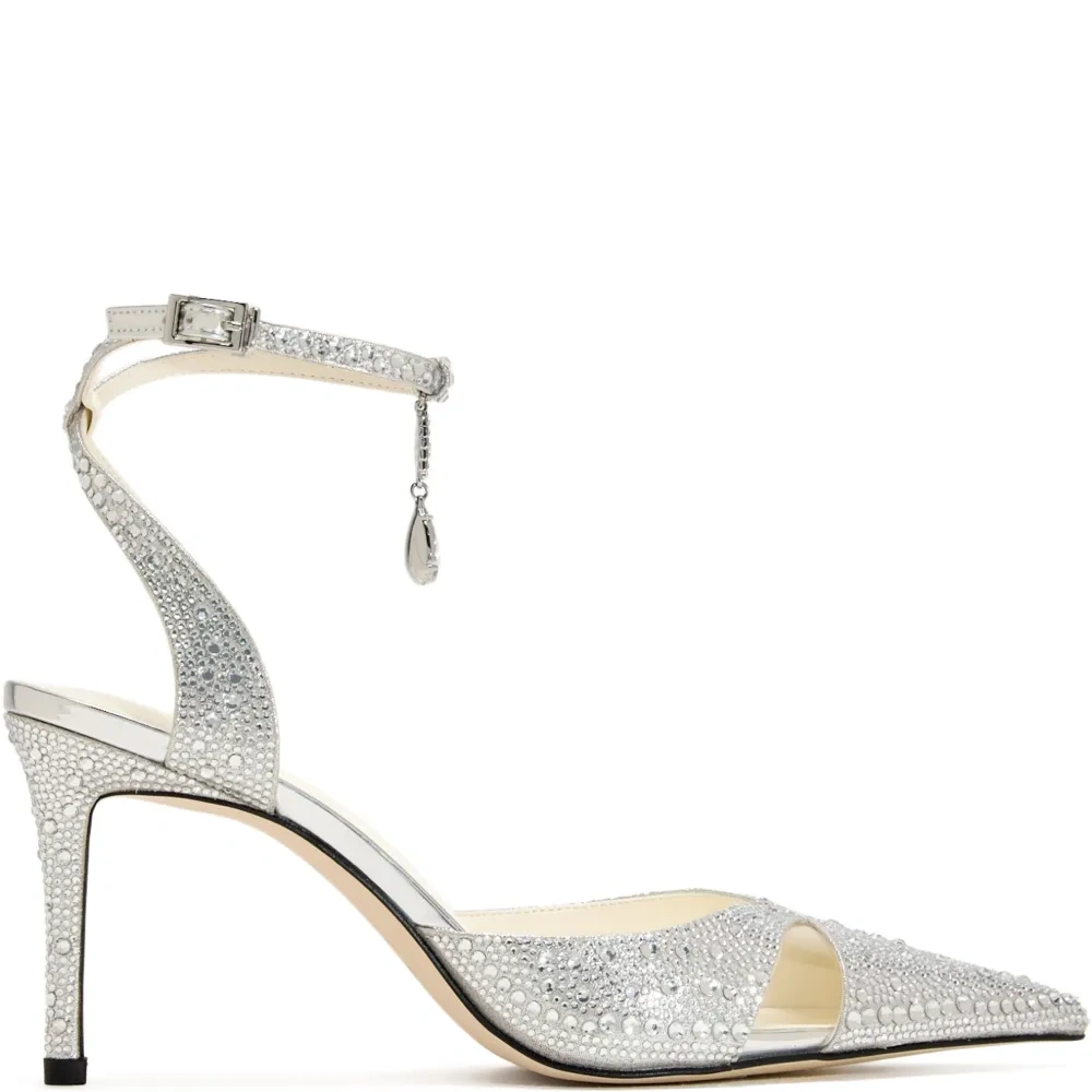 Туфли Haidi 85 с кристаллами