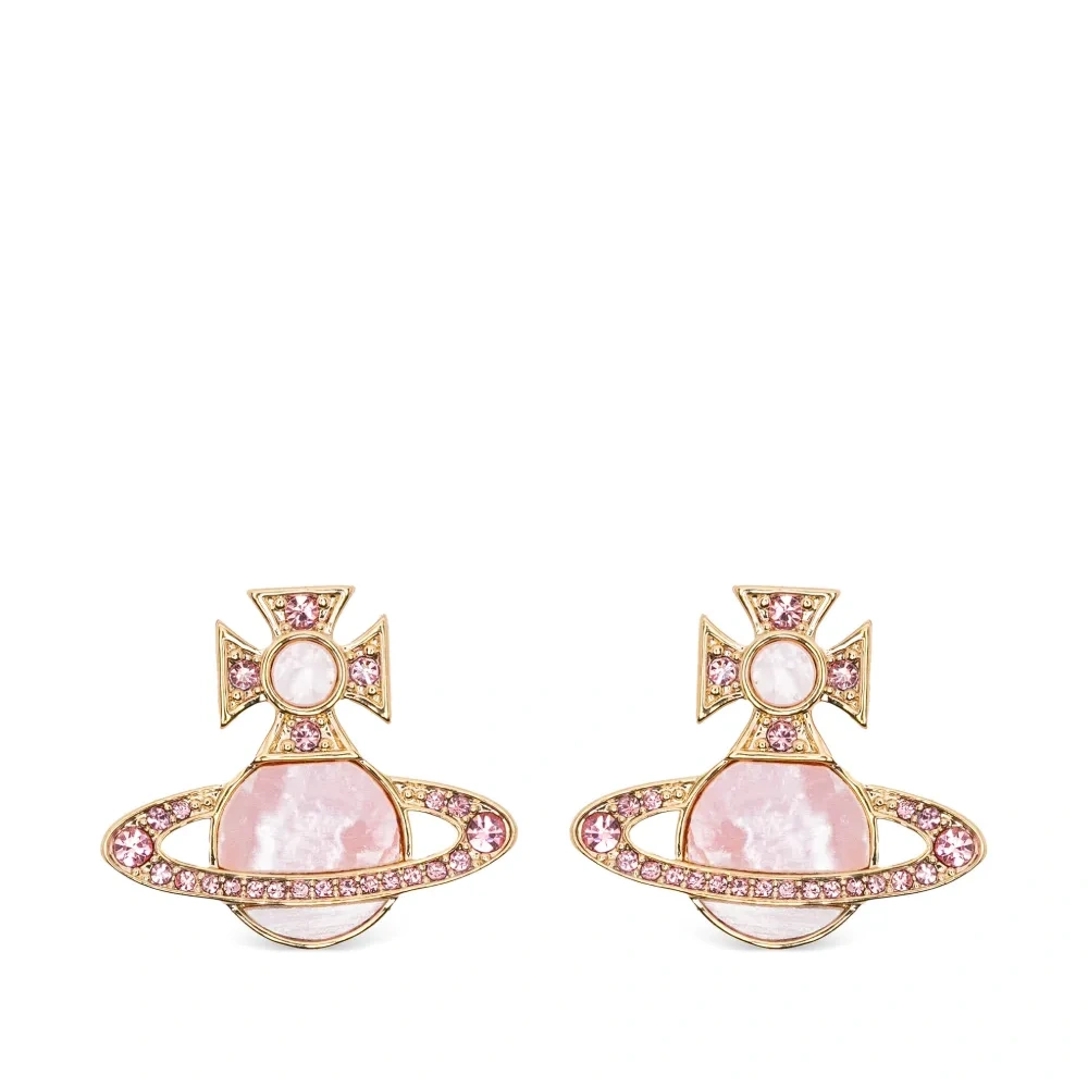 Серьги с мотивом орба