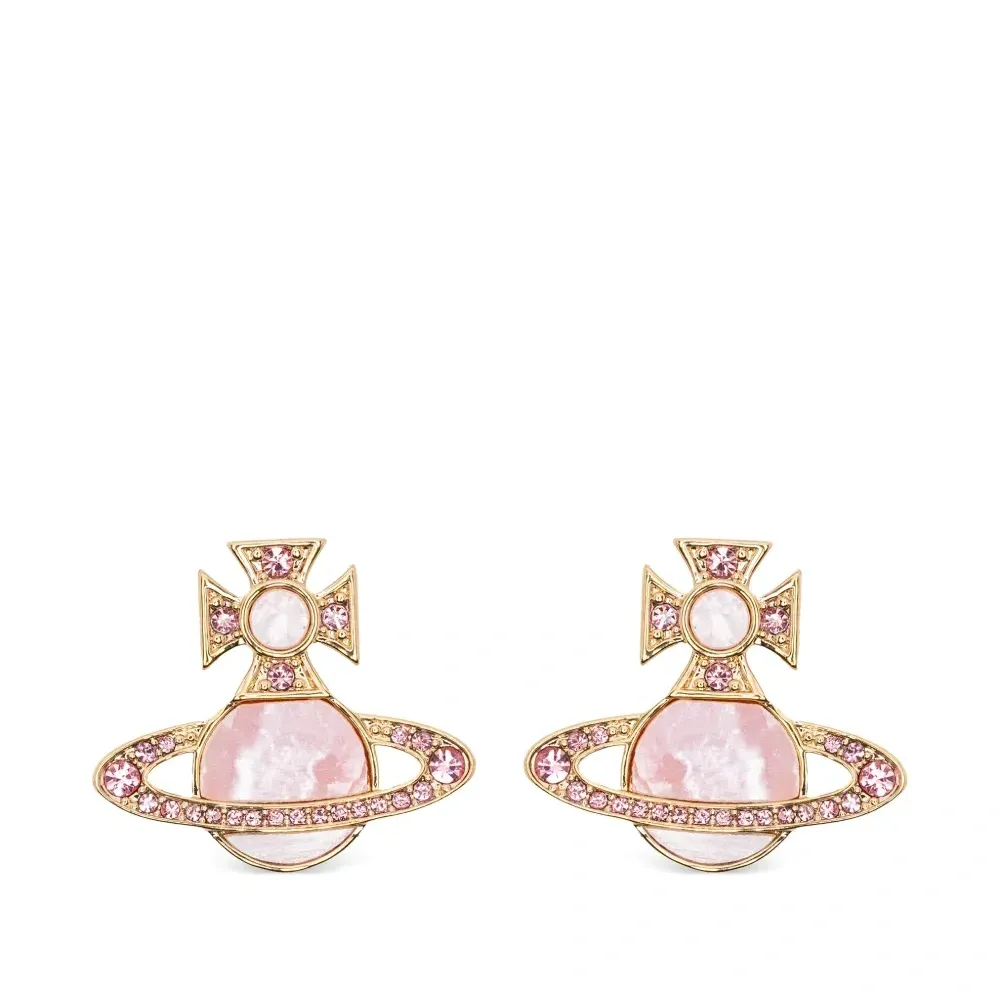 Серьги с мотивом орба