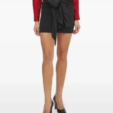 Юбка мини с бантом