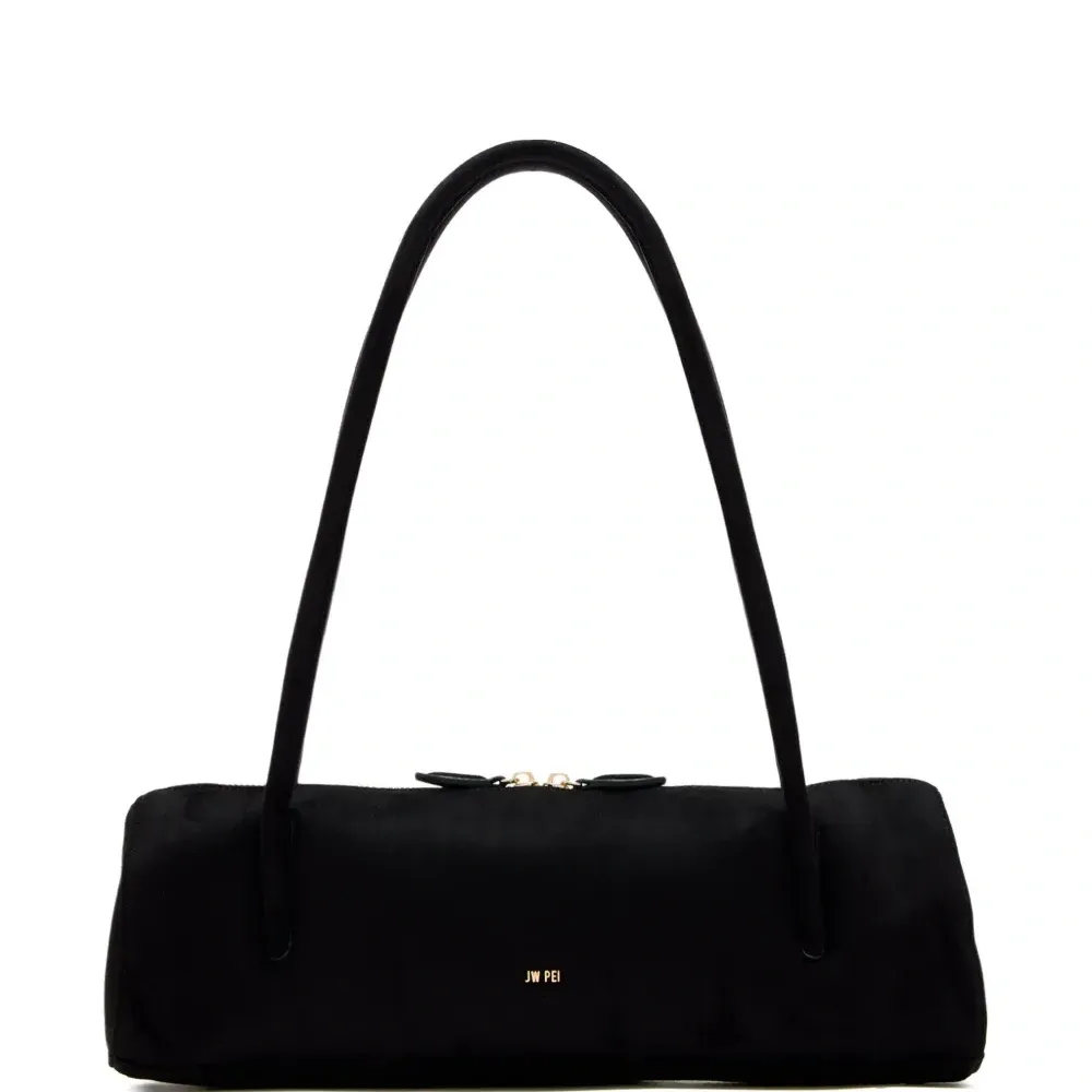 замшевая сумка на плечо