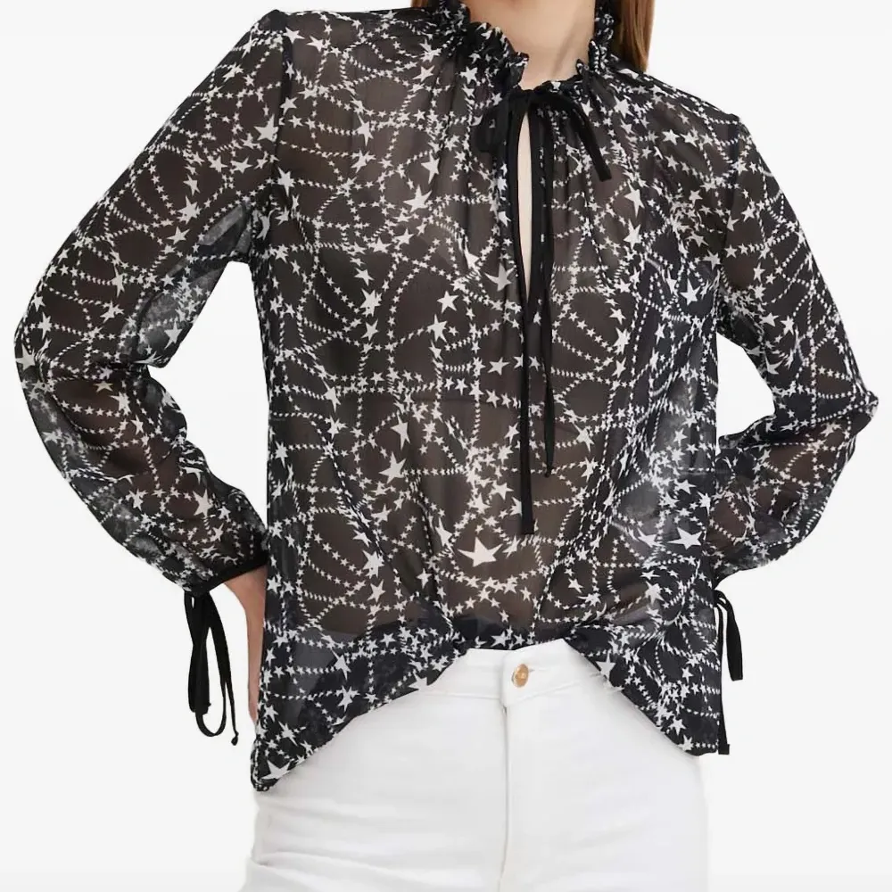 Блузка Colonia с принтом в виде звезд