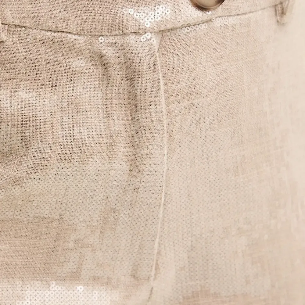 Брюки с пайетками