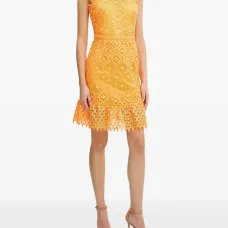 Платье мини с вырезом халтер