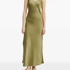 Платье макси с разрезами