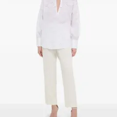 Блузка с вырезами