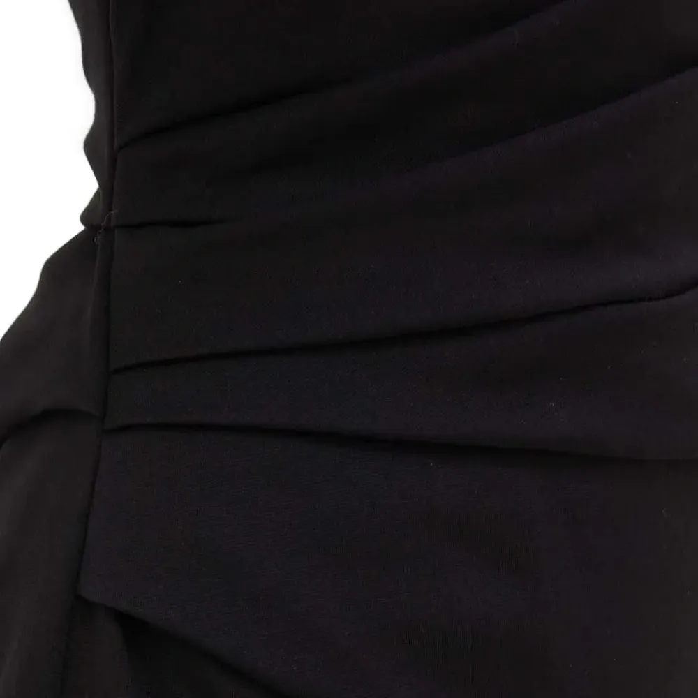 Платье миди со сборками