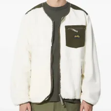 Свитер на молнии со вставками