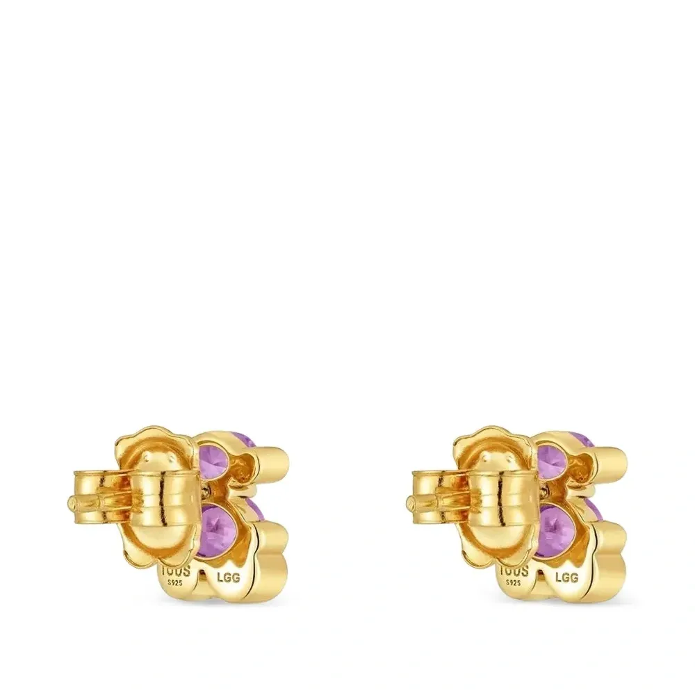 Серьги-гвоздики Bear LGG