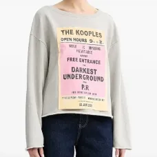 Толстовка с графичным принтом