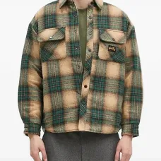 Клетчатая куртка-рубашка