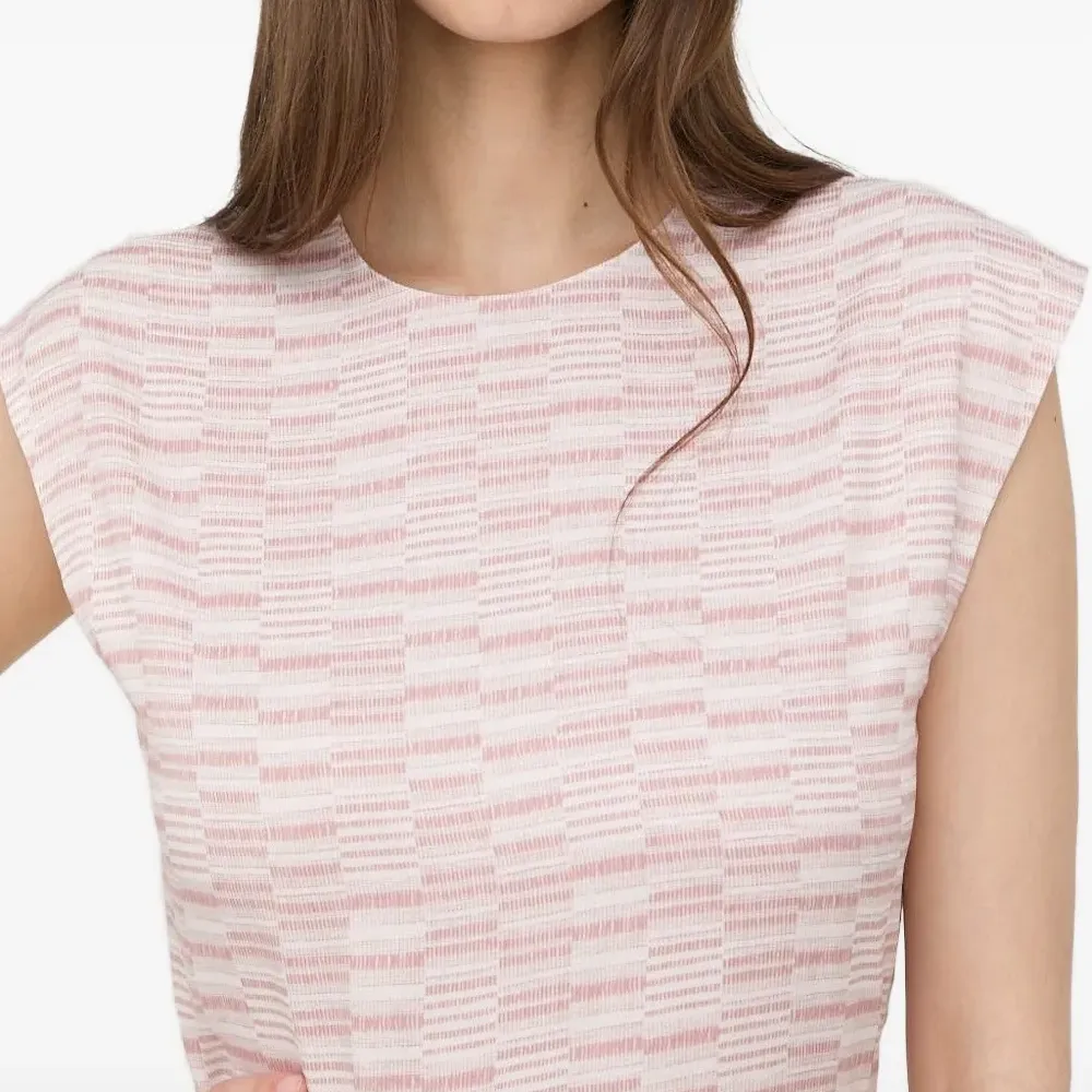 Платье с геометричным узором