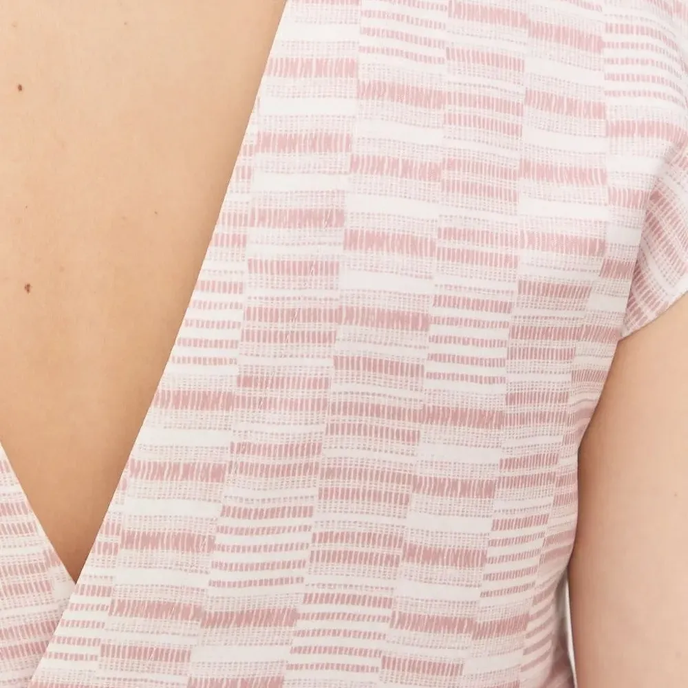 Платье с геометричным узором