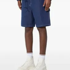 Джинсовые шорты с нашивкой-логотипом