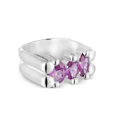 Кольцо Bear LGG с сапфирами