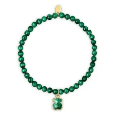 Браслет с малахитом