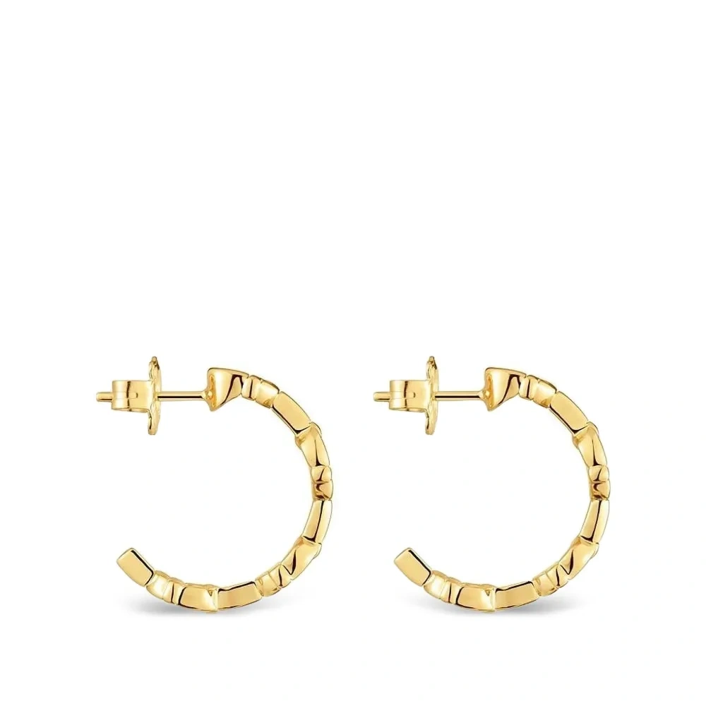 Серьги со звеньями