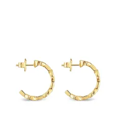 Серьги со звеньями