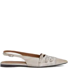 балетки Hermine с ремешком на пятке балетки Hermine с ремешком на пятке