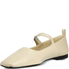 Балетки с квадратным носком